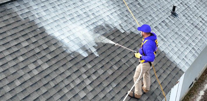 roof rejuvenation spraying